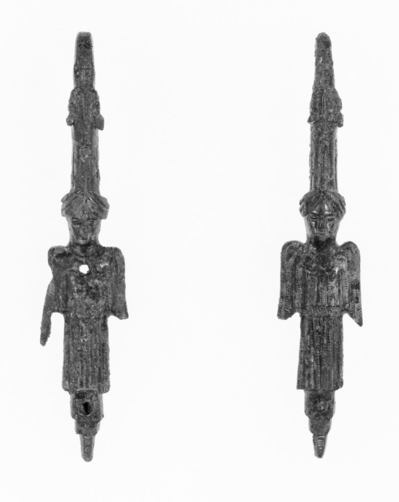 Unknown:Group of Belt Hooks Fragments (2), Poster Print Wall Art