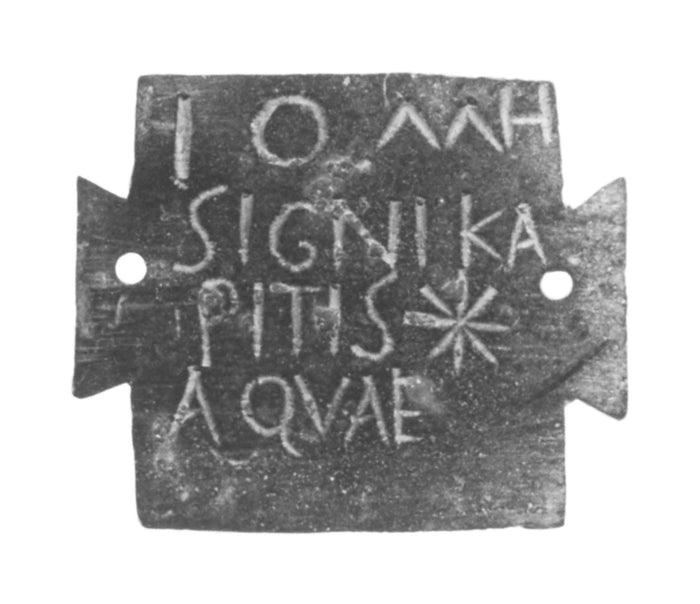 Unknown:Roman Applique,16x12