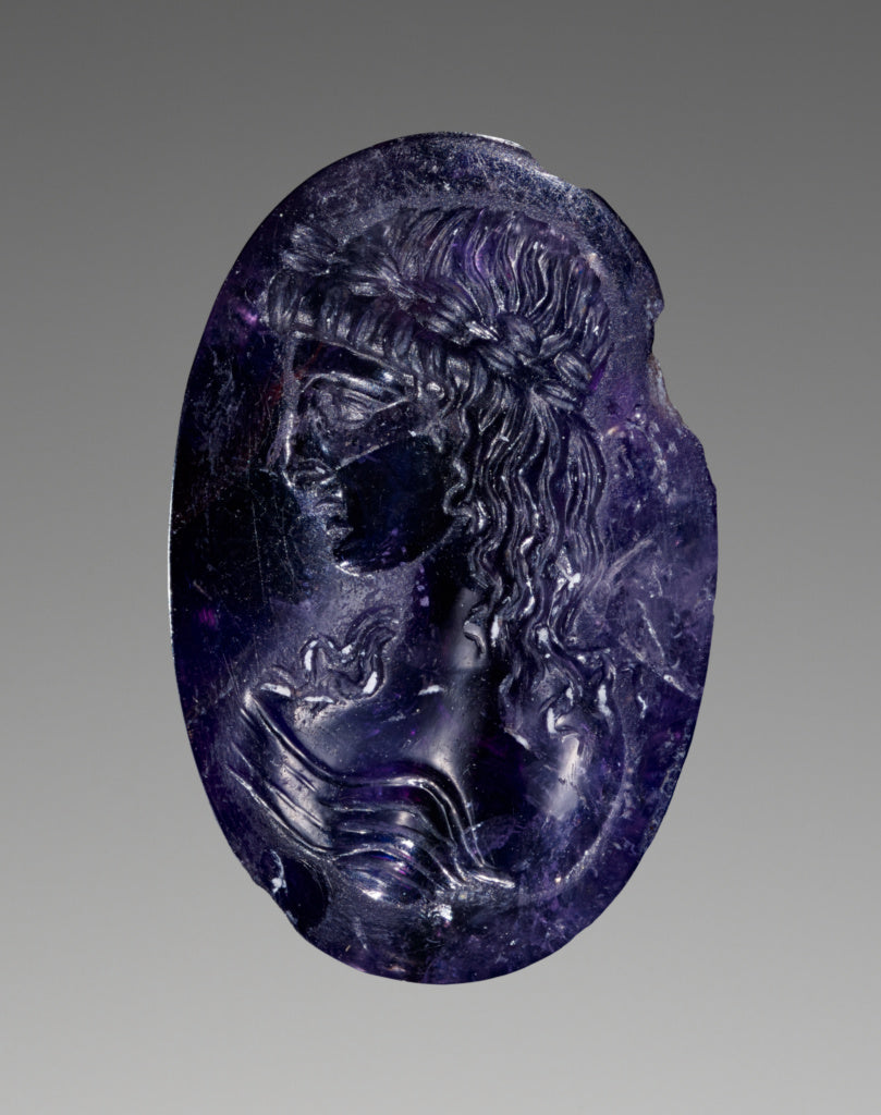 Unknown:Engraved Gem with Cassandra, Poster Print Wall Art