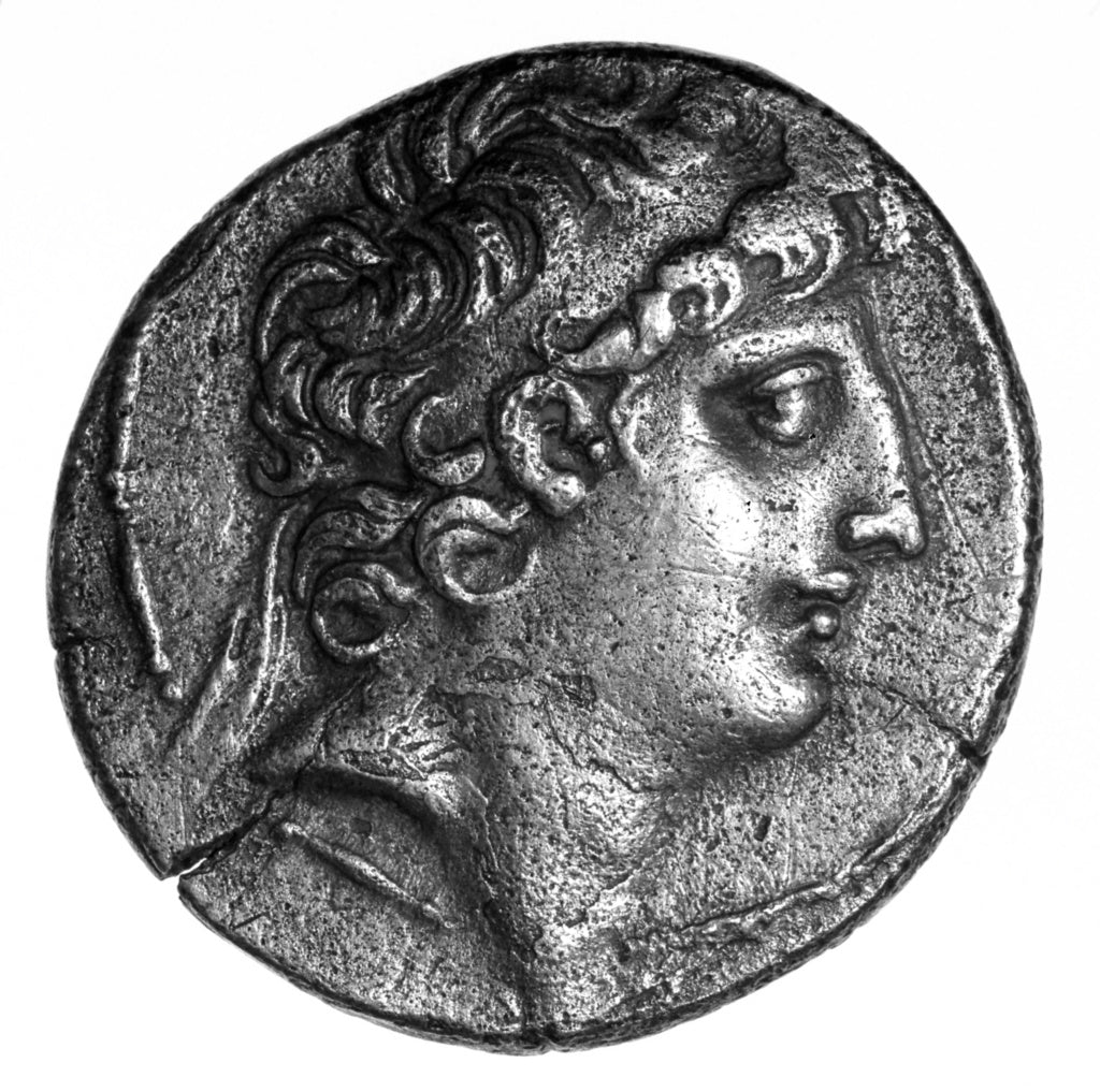 Unknown:Coin with Antiochus VII, Poster Print Wall Art