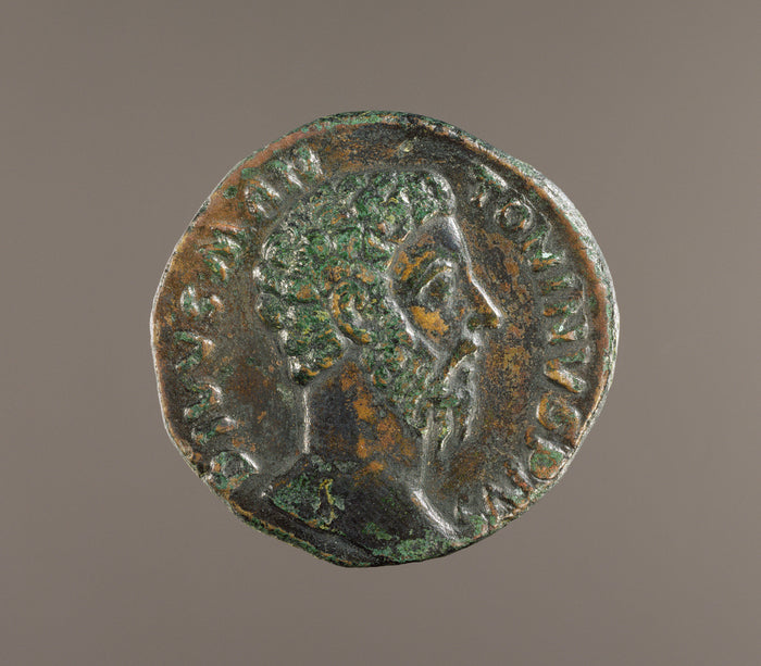 Unknown:Coin of Marcus Aurelius,16x12