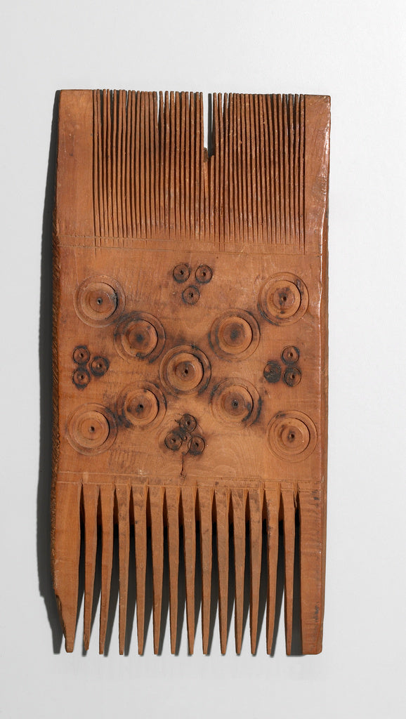 Unknown:Comb Decorated with Carved Circles, Poster Print Wall Art