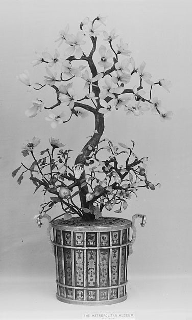 Pot with Flowering Plant,  Poster Print Wall Art