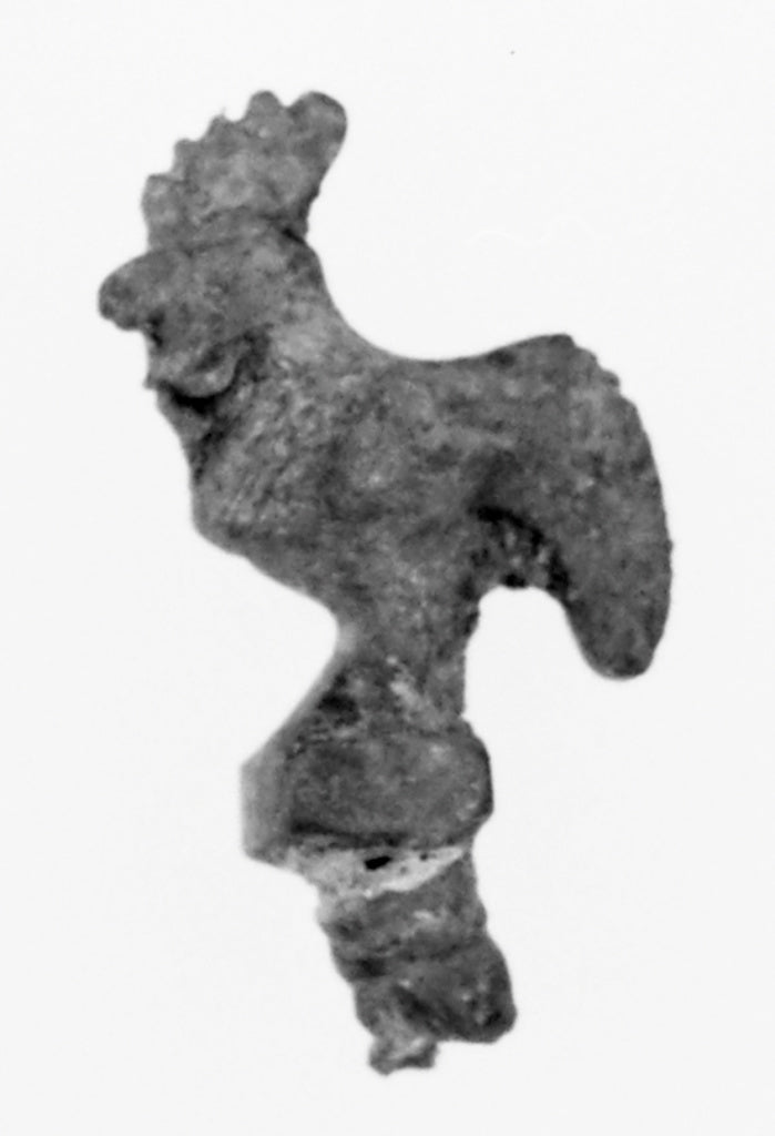 Unknown:Terminal in the Shape of a Rooster, Poster Print Wall Art