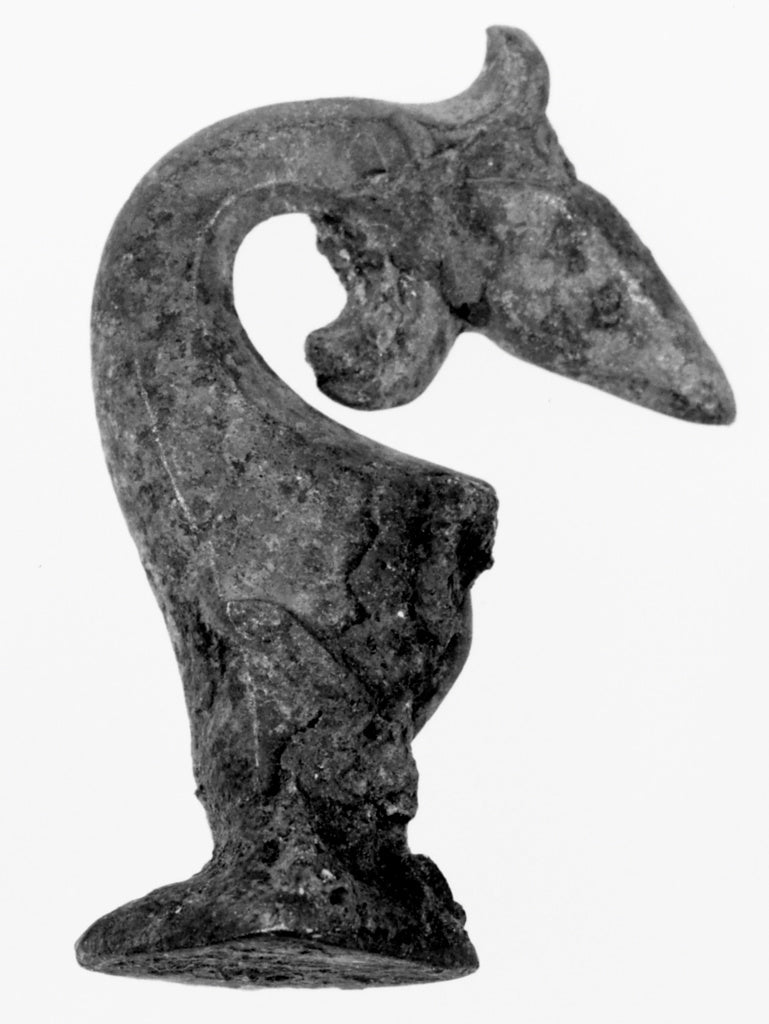 Unknown:Terminal in the Shape of a Dolphin, Poster Print Wall Art