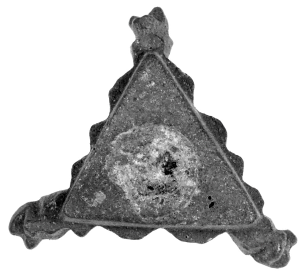 Unknown:Triangular Base with Serrated Edge, Poster Print Wall Art