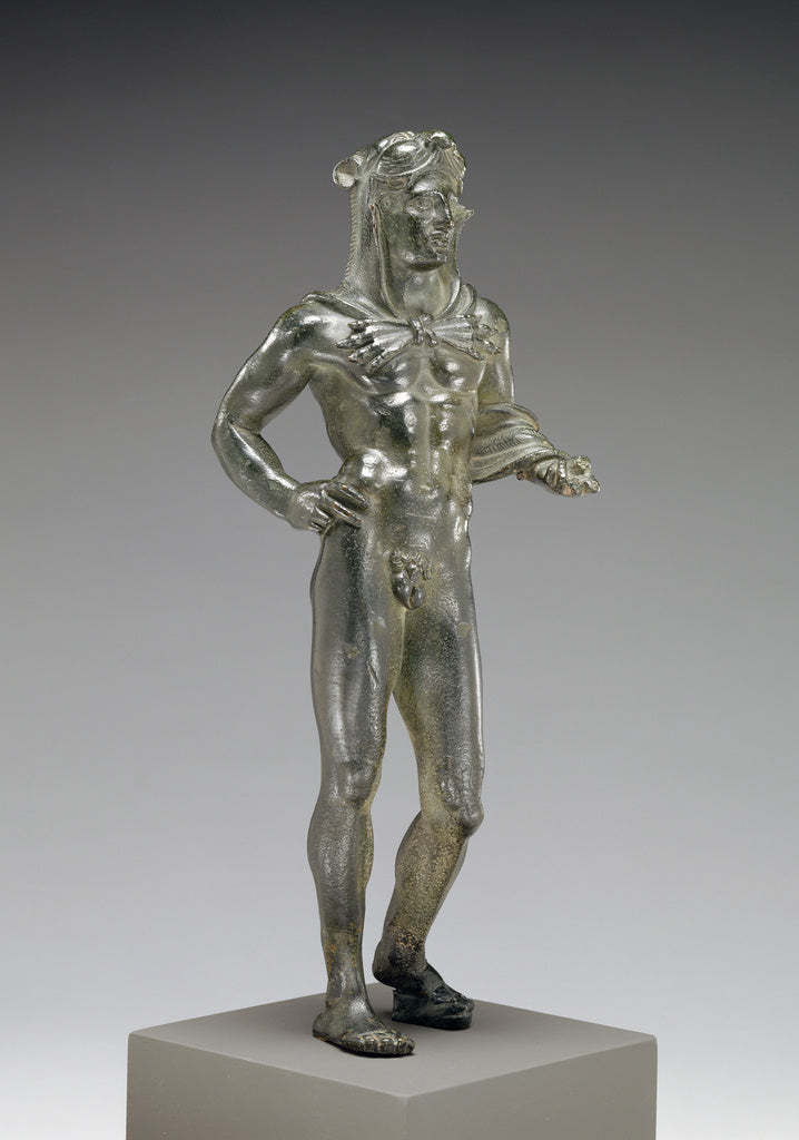 Unknown:Votive Statuette of Hercle, Poster Print Wall Art