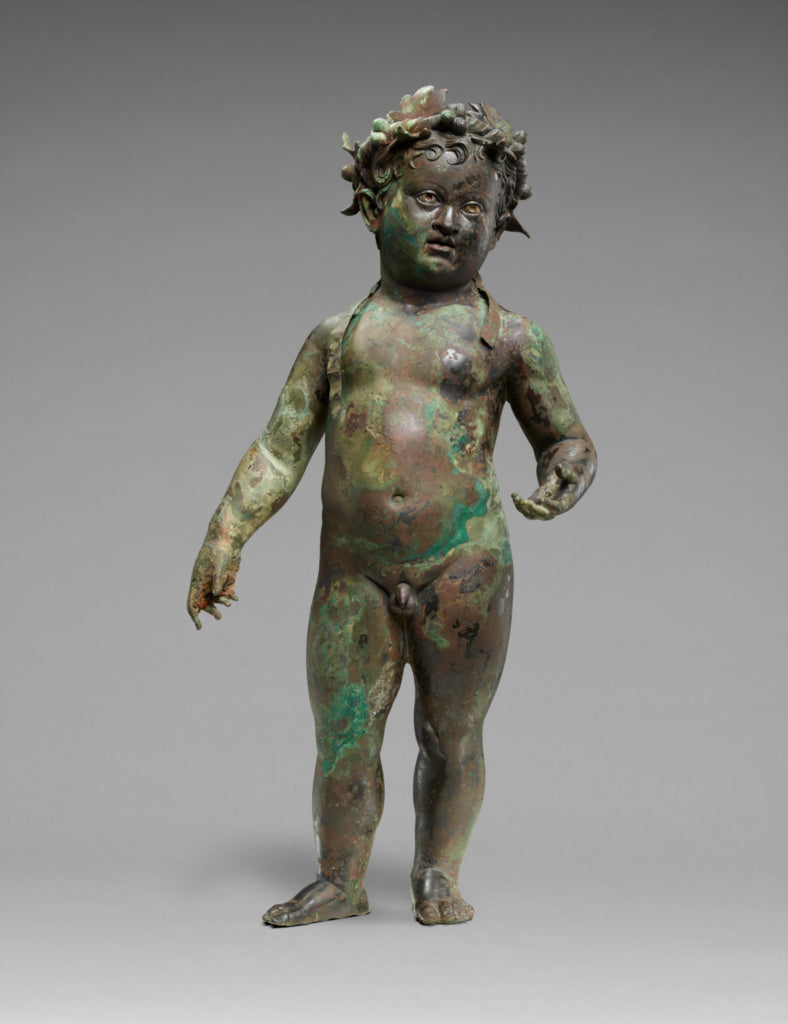 Unknown:Infant Bacchus, Poster Print Wall Art
