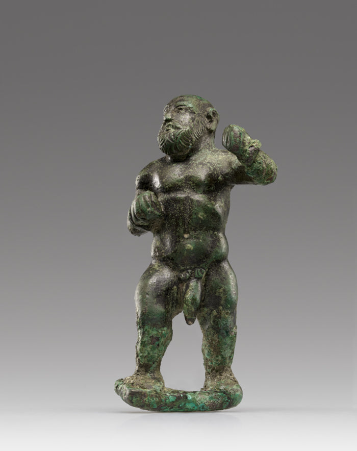 Unknown:Statuette of a Boxer,16x12
