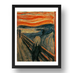 Edvard Munch - The Scream [1983], vintage art, A3 (16x12") Poster Print