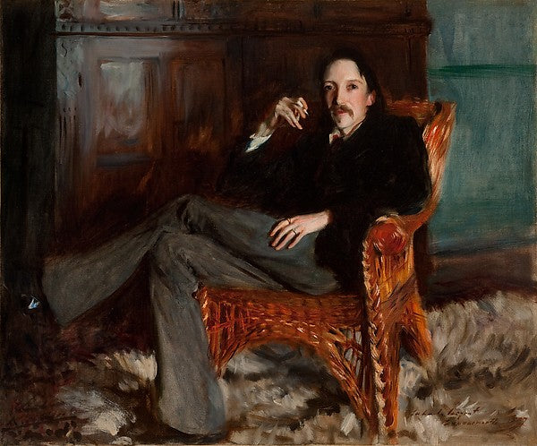 Robert Louis Stevenson 1887-John Singer Sargent,  Poster Print