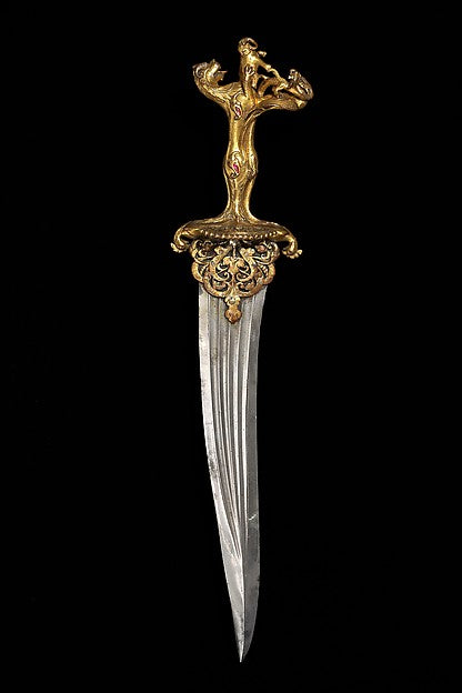 :Dagger with a Zoomorphic Hilt mid-16th century-16x12"(A3) Poster