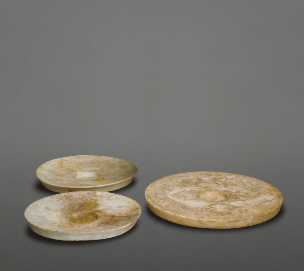 Unknown:Three Fishplates, Poster Print Wall Art