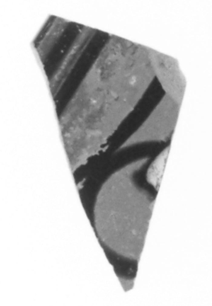 Unknown:Attic Black-Figure Eye Cup Rim Fragment,16x12
