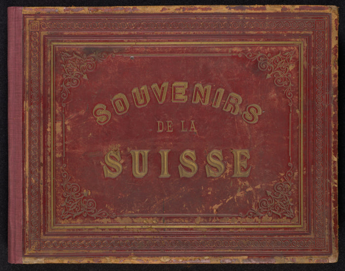 Adolphe Braun & Cie:Souvenir de la Suisse. (cover title) [Vi,16x12