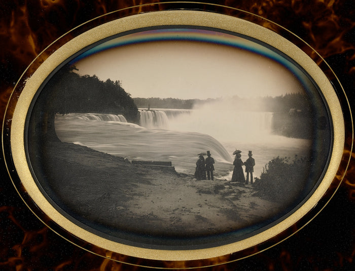 Platt D. Babbitt:[Scene at Niagara Falls],16x12