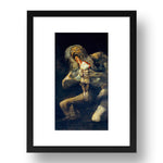 Francisco Goya - Saturn Devouring His Son [1823], vintage art, A3 (16x12") Poster Print