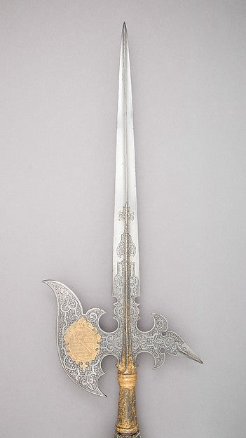 Halberd of the Guard of the Electors of Saxony c1620,  Poster Print Wall Art
