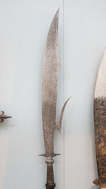 Glaive of the Bodyguard of Giovanni Battista Bourbon del Monte,  Poster Print Wall Art
