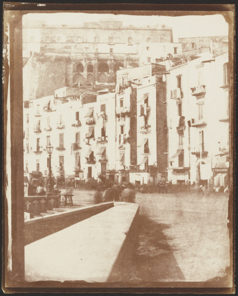 Reverend Calvert Jones:43. Santa Lucia, Naples., Poster Print Wall Art