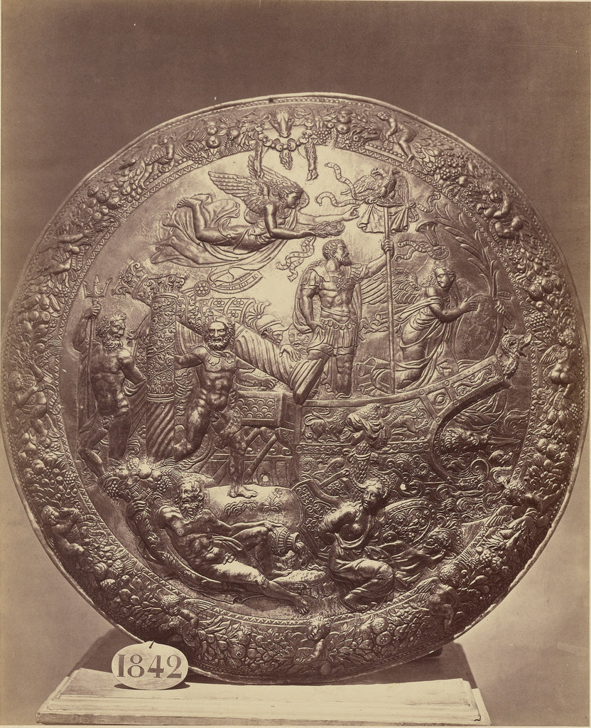 Charles Clifford:Shield of Charles V, Poster Print Wall Art