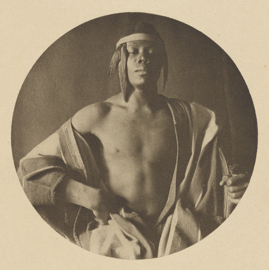 Fred Holland Day:An Ethiopian Chief, Poster Print Wall Art