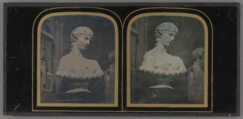 Unknown maker, British:[Bust of a woman], Poster Print Wall Art