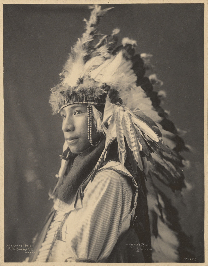 Adolph F. Muhr:Crazy Bull, Sioux,16x12"(A3)Poster