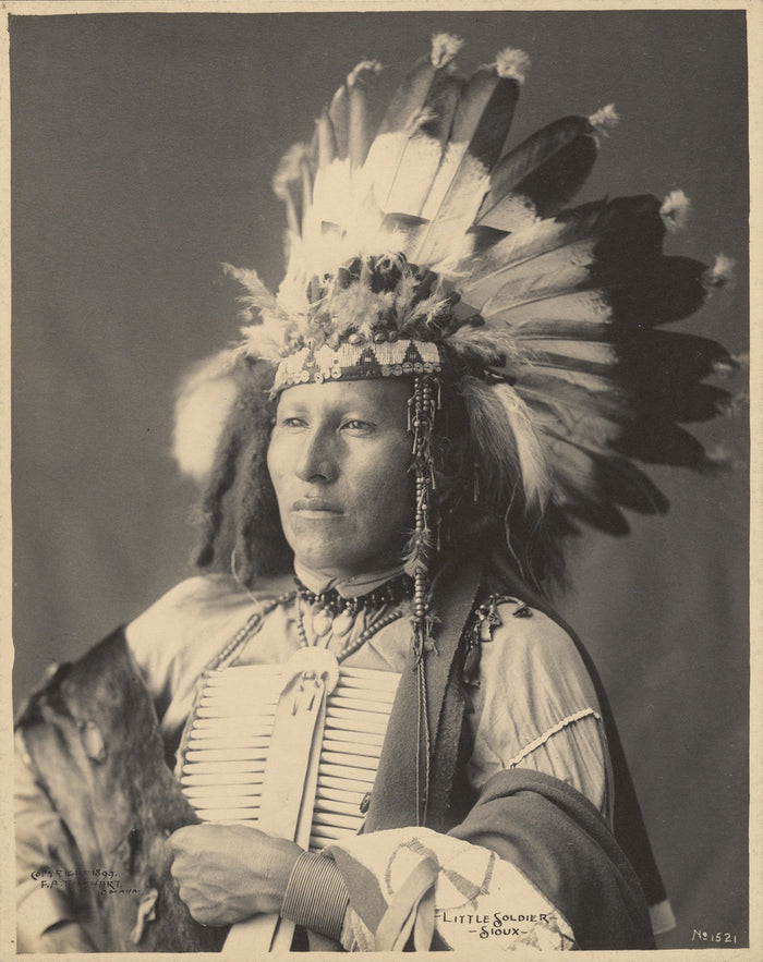 Adolph F. Muhr:Little Soldier, Sioux,16x12