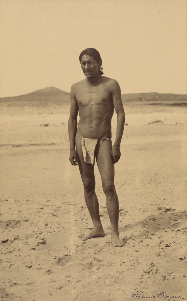 Frederick I. Monsen:[Native American Man], Poster Print Wall Art