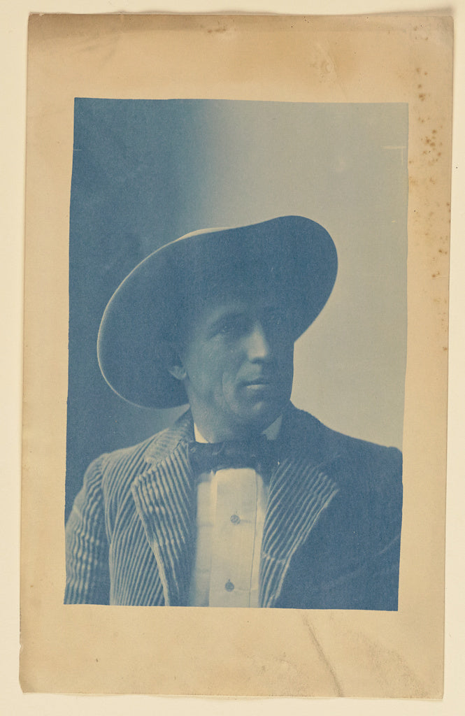 Aemilian Scholl:[Portrait of Charles Fletcher Lummis], Poster Print Wall Art