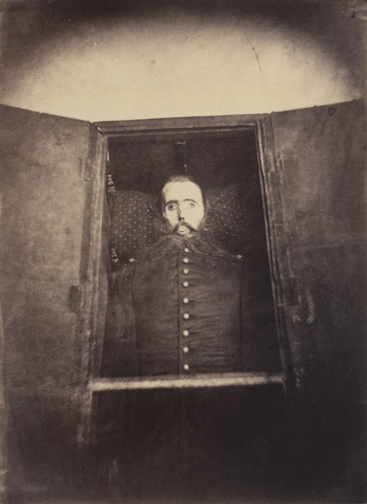 François Aubert:[Corpse of Emperor Maximillian], Poster Print Wall Art