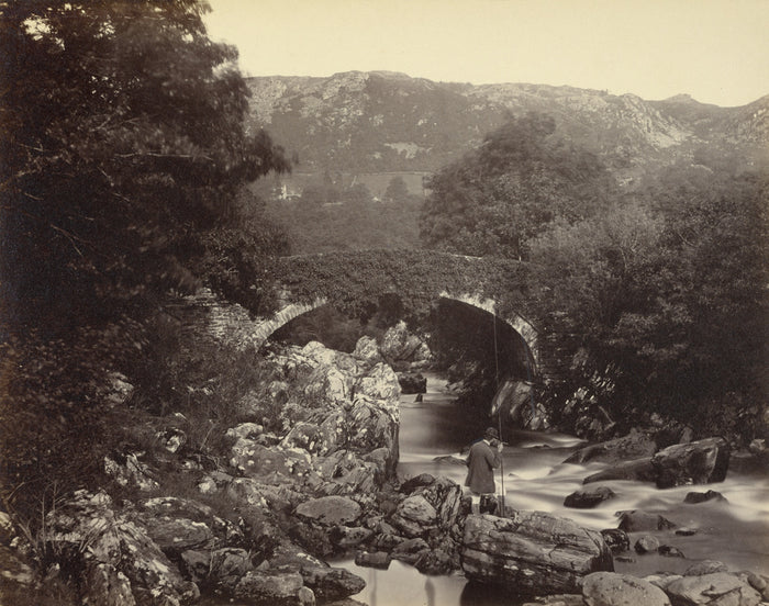 Henry White:[The Lledr Bridge near Bettws y Coed],16x12