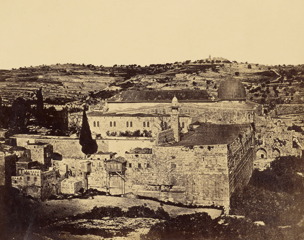James Robertson:[The Mosk (sic) el-Aska, Solomon's Gate], Poster Print Wall Art