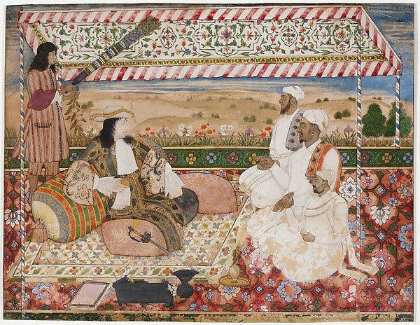 :The Darbar of Cornelis van den Bogaerde c1687-16x12"(A3) Poster