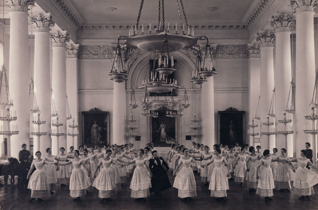 Karl Karlovitz Bulla:Dancing Lesson, the "Mazurka"., Poster Print Wall Art