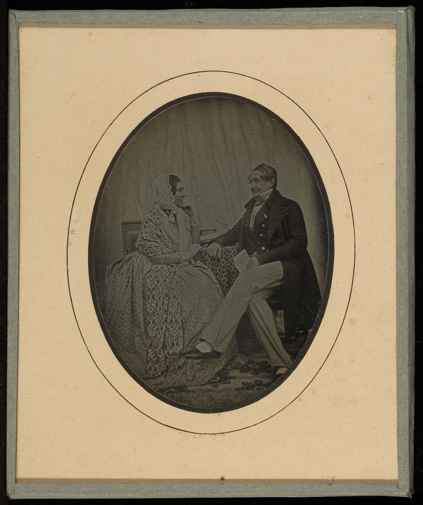 Jean-Gabriel Eynard:[Jean-Gabriel Eynard and Mme. Eynard-Lul, Poster Print Wall Art