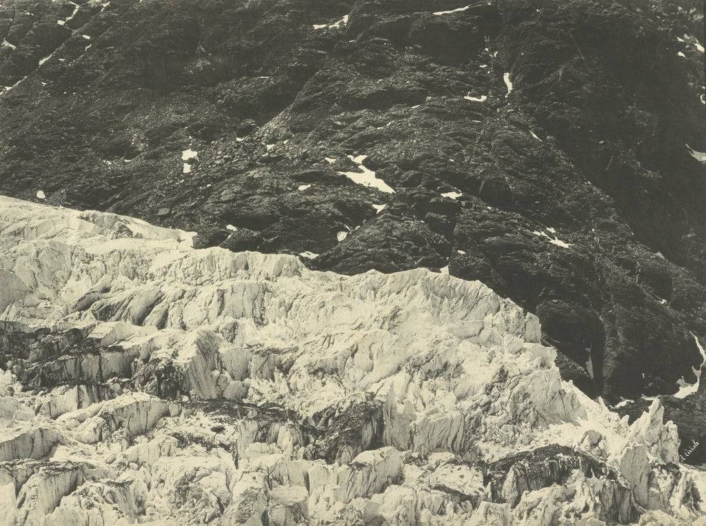 Aimé Civiale:[Rocky Landscape, Switzerland, The Alps], Poster Print Wall Art