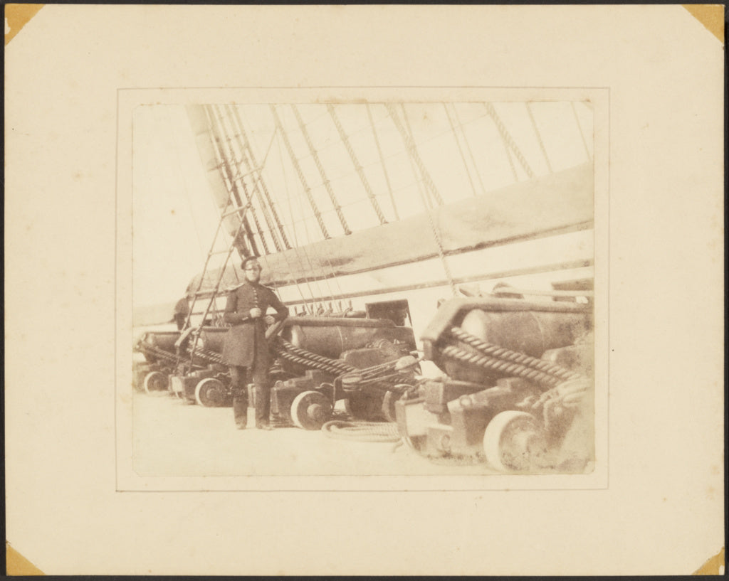 Nikolaas HennemanAttributed to:[On Board the HMS Superb], Poster Print Wall Art
