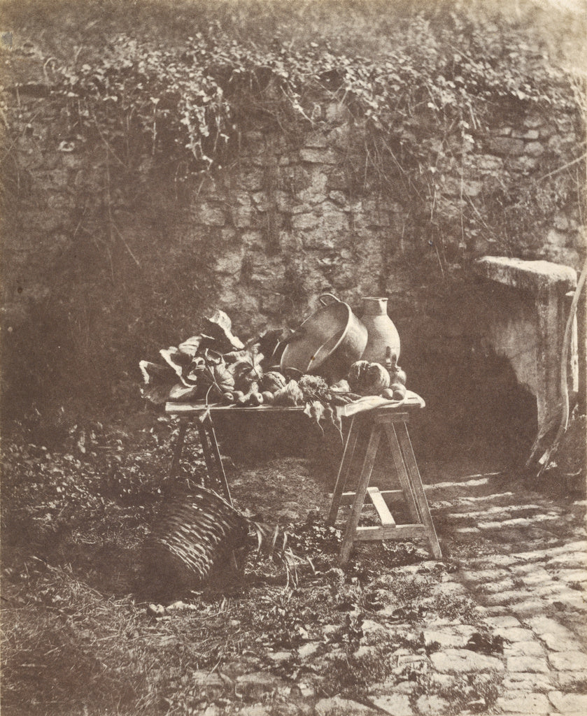 Henri-Victor Regnault:[Nature morte: Chaudron, cruche et lé, Poster Print Wall Art