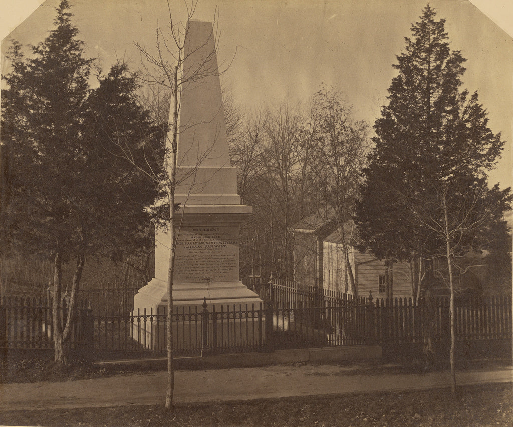 Silas A. Holmes:[Monument to John Andre],16x12"(A3)Poster