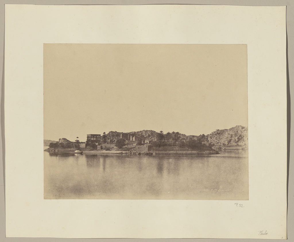 John Beasley Greene:[Ile de Philae], Poster Print Wall Art