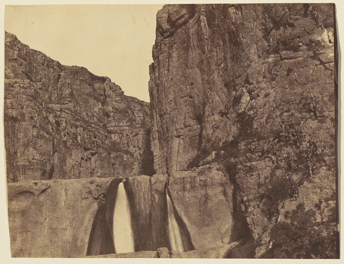 John Beasley Greene:[Waterfall, near Constantine, Algeria],16x12