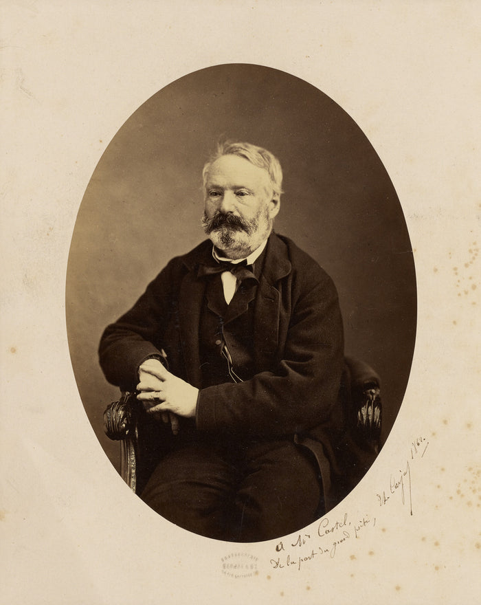 etienne Carjat:[Portrait of Victor Hugo],16x12