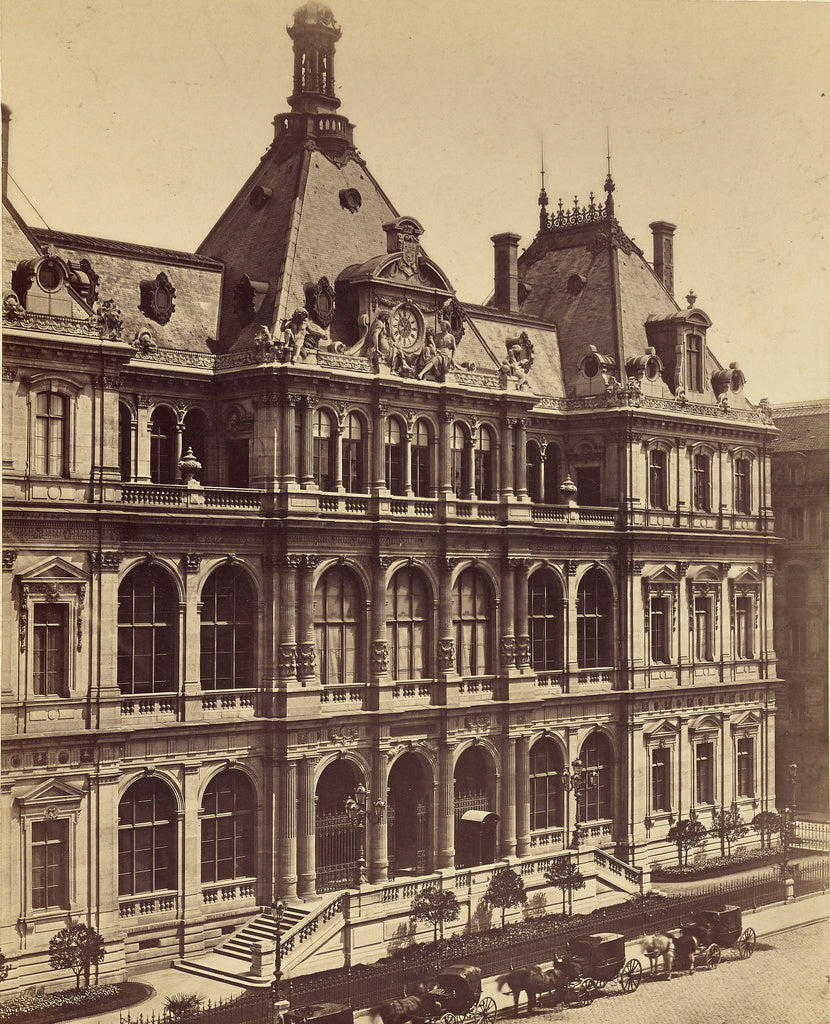 Jacques Alexandre Ferrier:[The Palais de la Bourse, Lyon],16x12"(A3)Poster