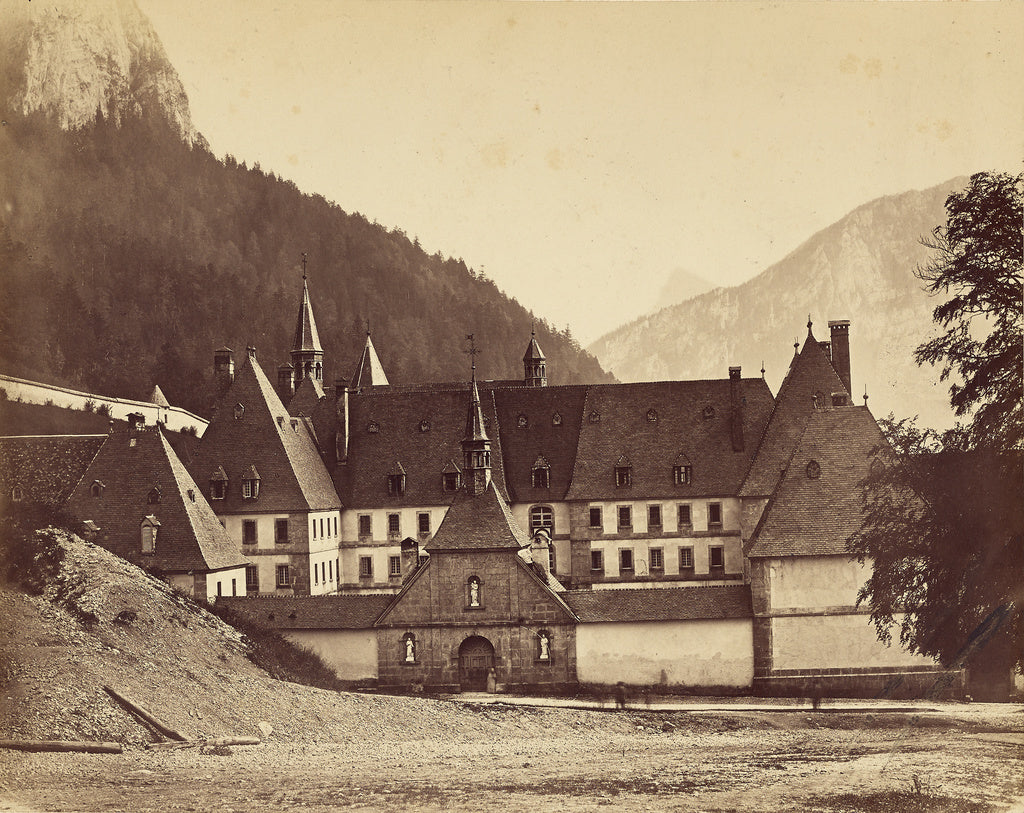 Jacques Alexandre Ferrier:[Couvent de la G. Chartreuse], Poster Print Wall Art