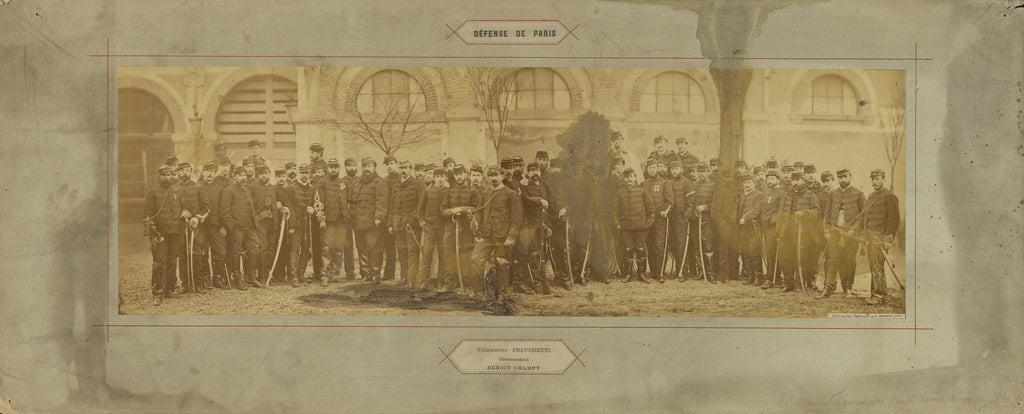 André Adolphe-Eugène Disdéri:Eclaireurs Franchetti, Commanda, Poster Print Wall Art