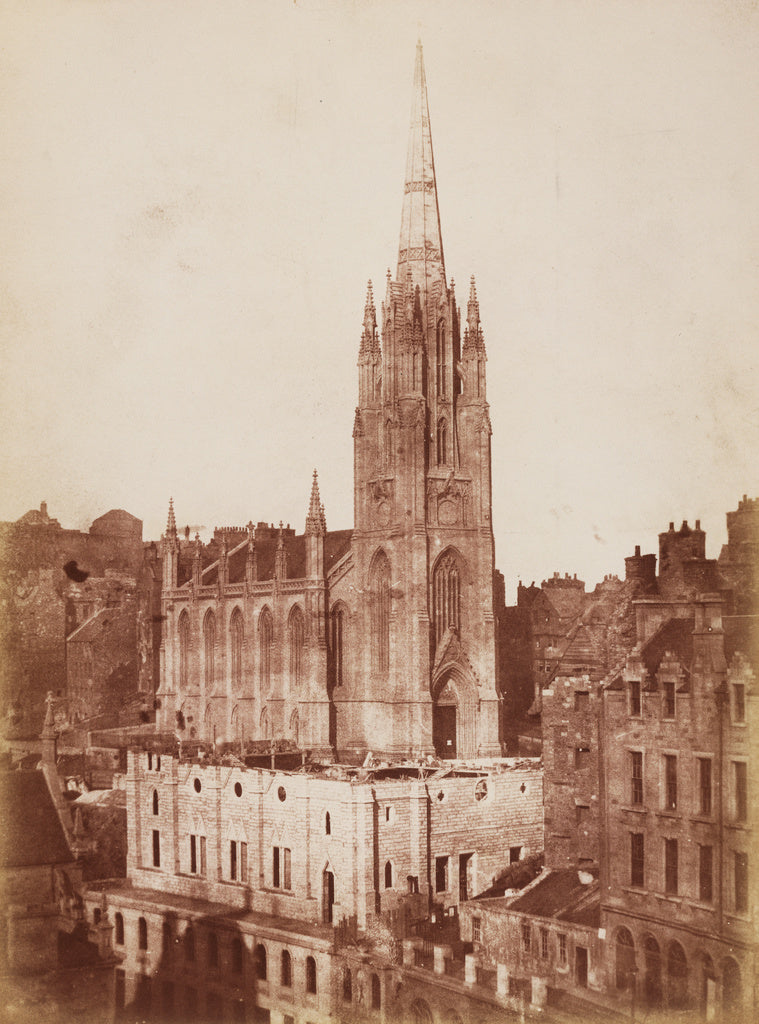 Hill & Adamson:[The General Assembly Hall of the Free Church, Poster Print Wall Art