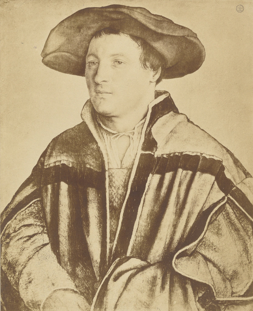 Charles Von Bouell:Hans Holbein, der Jungere, Poster Print Wall Art