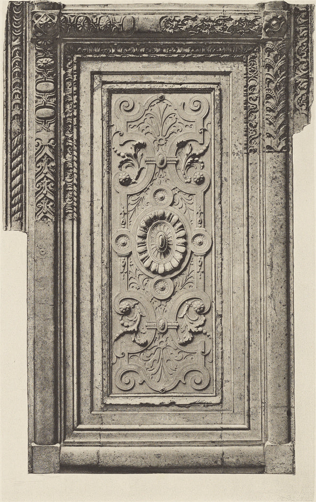 edouard Baldus:Porte du Manège, Poster Print Wall Art